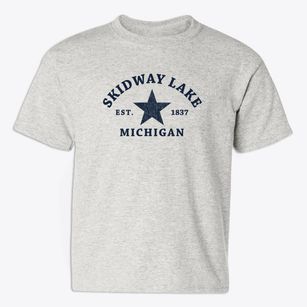 Skidway Lake Michigan Star Youth T-shirt