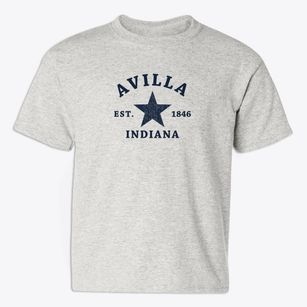 Avilla Indiana Star Youth T-shirt