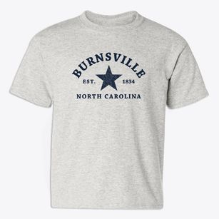 Burnsville North Carolina Star Youth T-shirt