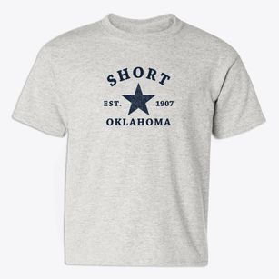 Short Oklahoma Star Youth T-shirt