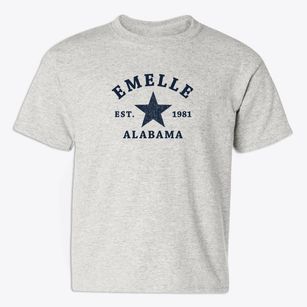 Emelle Alabama Star Youth T-shirt