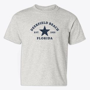 Deerfield Beach Florida Star Youth T-shirt