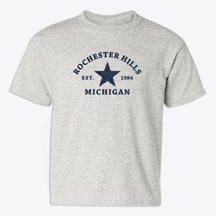 Rochester Hills Michigan Star Youth T-shirt