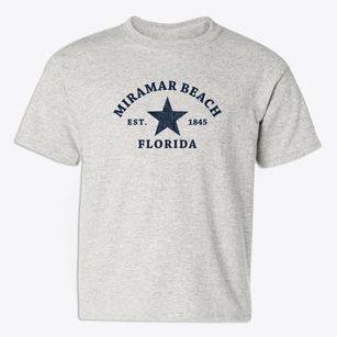 Miramar Beach Florida Star Youth T-shirt