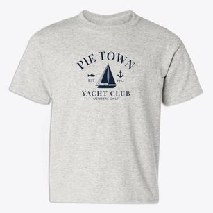 Pie Town New Mexico Yacht Club Youth T-shirt