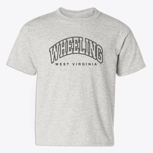 Wheeling West Virginia Inline Youth T-shirt