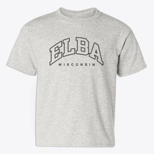Elba Wisconsin Inline Youth T-shirt