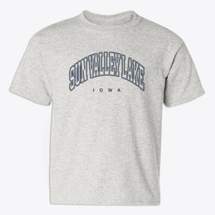 Sun Valley Lake Iowa Inline Youth T-shirt