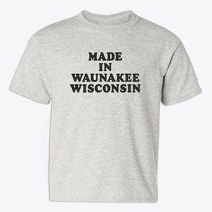 Waunakee Wisconsin Classic 70s Youth T-shirt