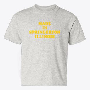Springerton Illinois Classic 70s Youth T-shirt