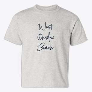 West Onslow Beach North Carolina Freestyle Youth T-shirt