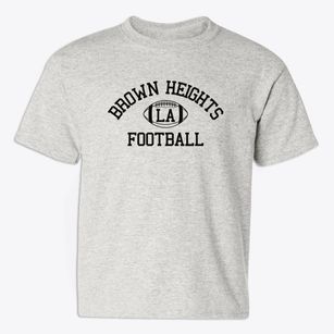 Brown Heights Louisiana Football Youth T-shirt