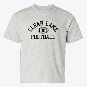 Clear Lake Oklahoma Football Youth T-shirt