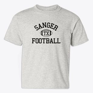 Sanger Texas Football Youth T-shirt