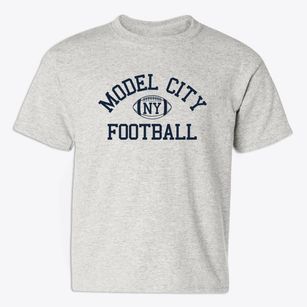 Model City New York Football Youth T-shirt
