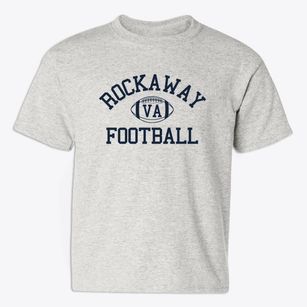 Rockaway Virginia Football Youth T-shirt