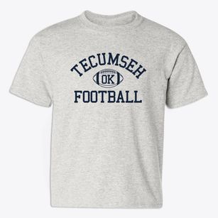 Tecumseh Oklahoma Football Youth T-shirt