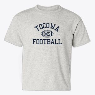 Tocowa Mississippi Football Youth T-shirt