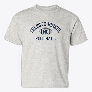 Celeste Hinkel North Carolina Football Youth T-shirt