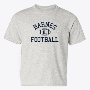 Barnes Illinois Football Youth T-shirt