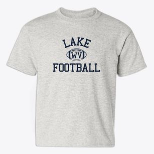 Lake West Virginia Football Youth T-shirt