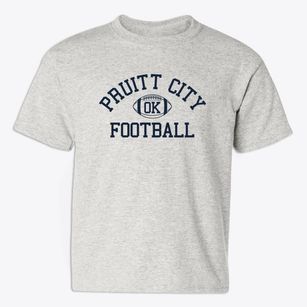 Pruitt City Oklahoma Football Youth T-shirt