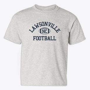 Lawsonville North Carolina Football Youth T-shirt