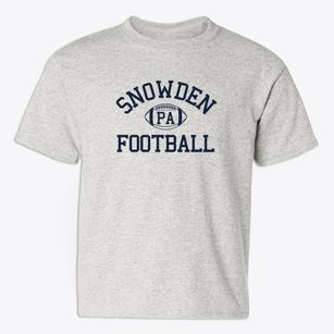Snowden Pennsylvania Football Youth T-shirt