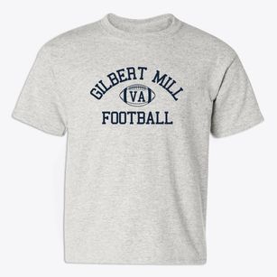 Gilbert Mill Virginia Football Youth T-shirt