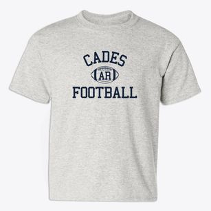 Cades Arkansas Football Youth T-shirt