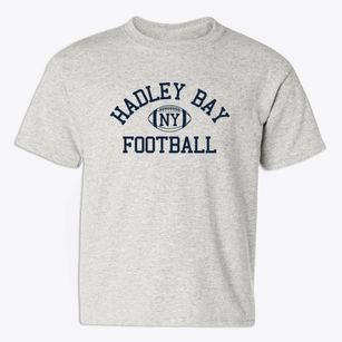 Hadley Bay New York Football Youth T-shirt