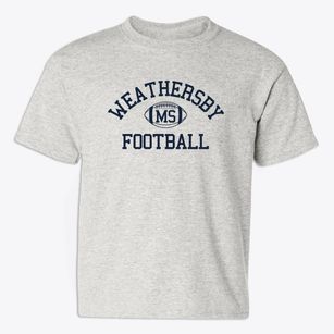 Weathersby Mississippi Football Youth T-shirt
