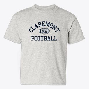 Claremont Mississippi Football Youth T-shirt