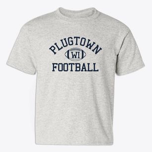 Plugtown Wisconsin Football Youth T-shirt