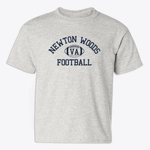 Newton Woods Virginia Football Youth T-shirt