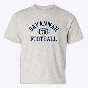 Savannah Texas Football Youth T-shirt