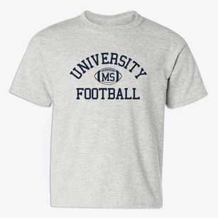 University Mississippi Football Youth T-shirt