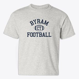 Byram Connecticut Football Youth T-shirt