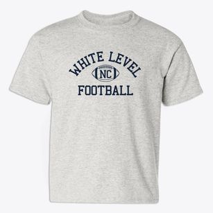White Level North Carolina Football Youth T-shirt