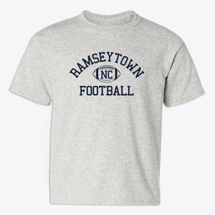 Ramseytown North Carolina Football Youth T-shirt