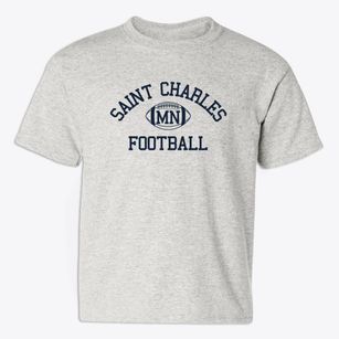 St. Charles Minnesota Football Youth T-shirt