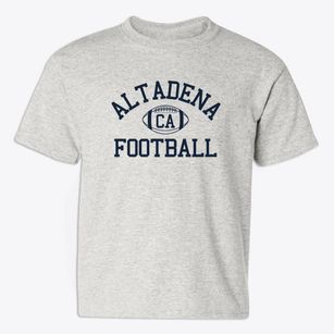 Altadena California Football Youth T-shirt