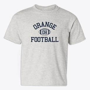 Orange Ohio Football Youth T-shirt