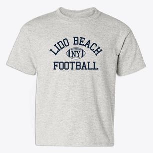 Lido Beach New York Football Youth T-shirt