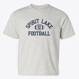 Spirit Lake Idaho Football Youth T-shirt
