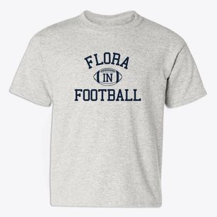 Flora Indiana Football Youth T-shirt