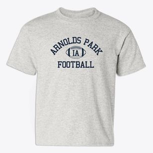 Arnolds Park Iowa Football Youth T-shirt