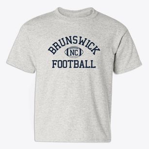 Brunswick North Carolina Football Youth T-shirt