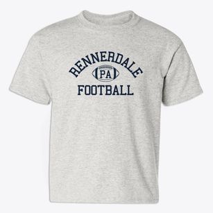 Rennerdale Pennsylvania Football Youth T-shirt
