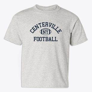 Centerville New York Football Youth T-shirt